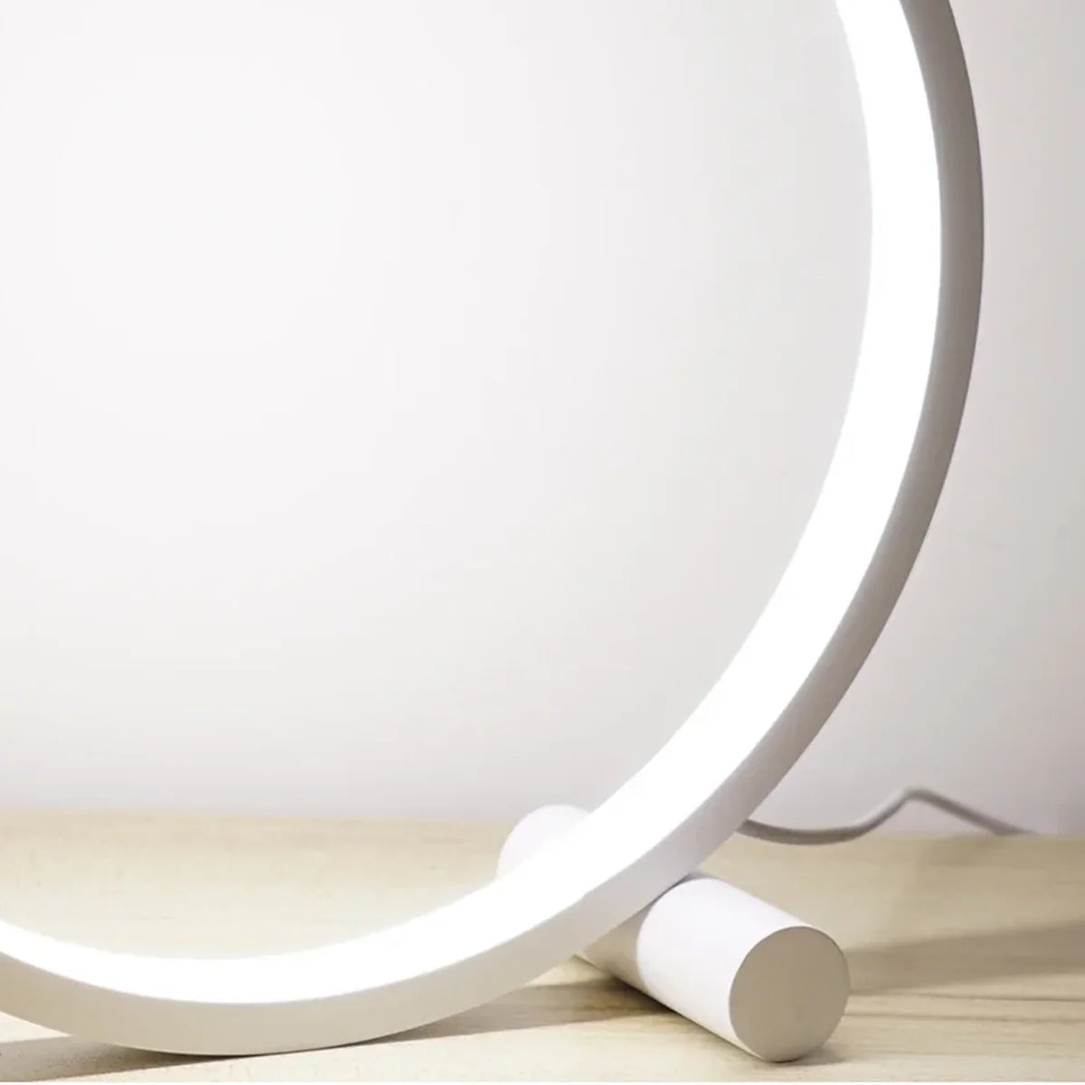 Luminária de mesa Circular LED