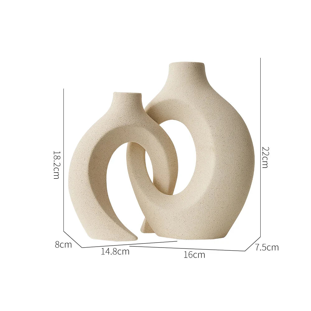 Vaso de cerâmica Ayar