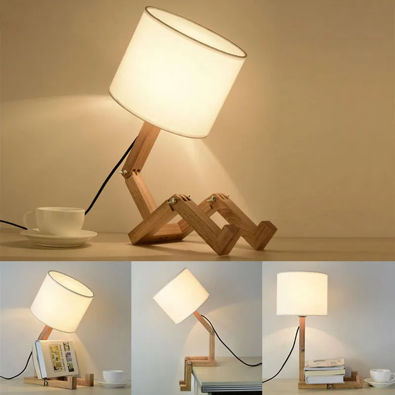 Luminária de Mesa ArtWood