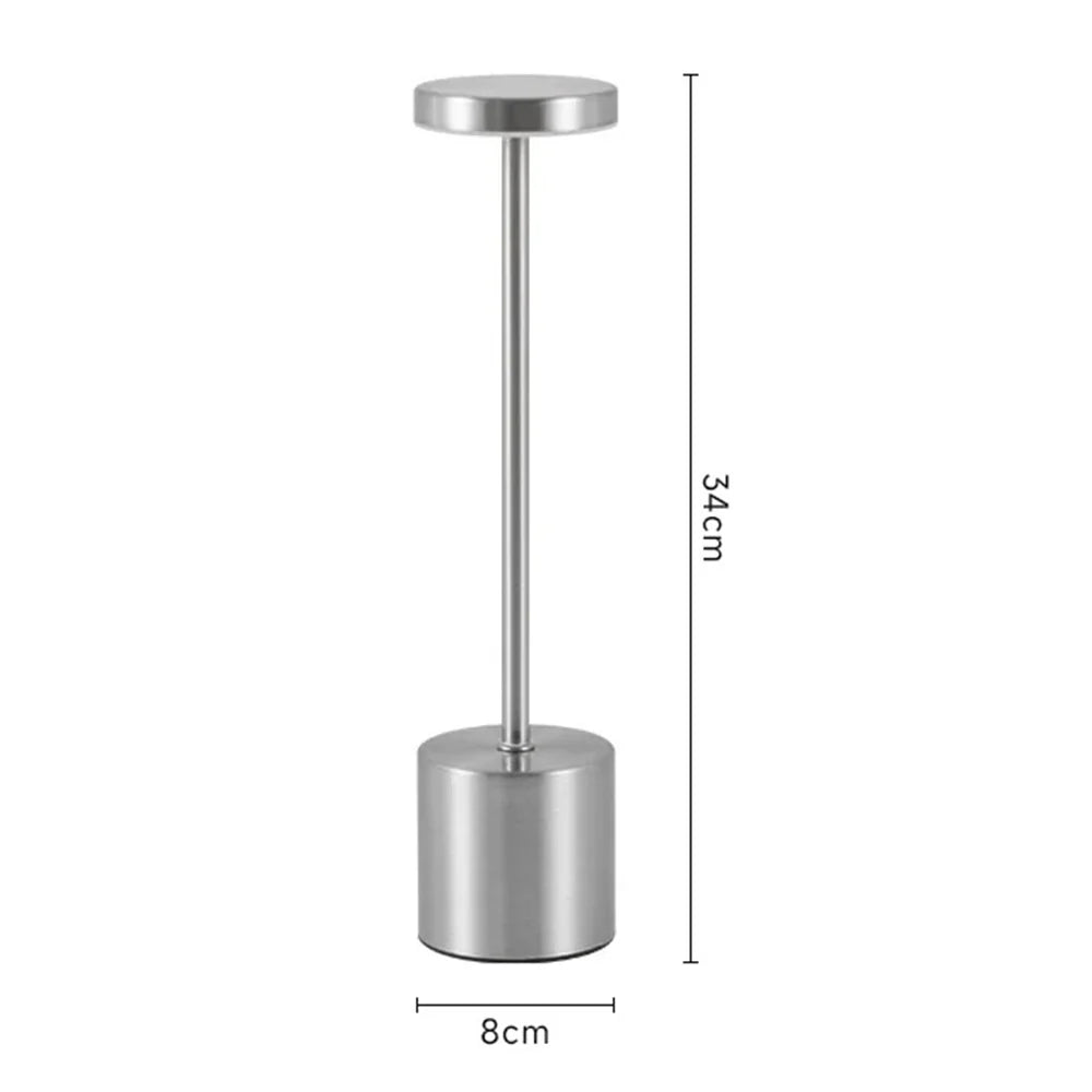 Luminária de Mesa LED Sem Fio Metal Lume