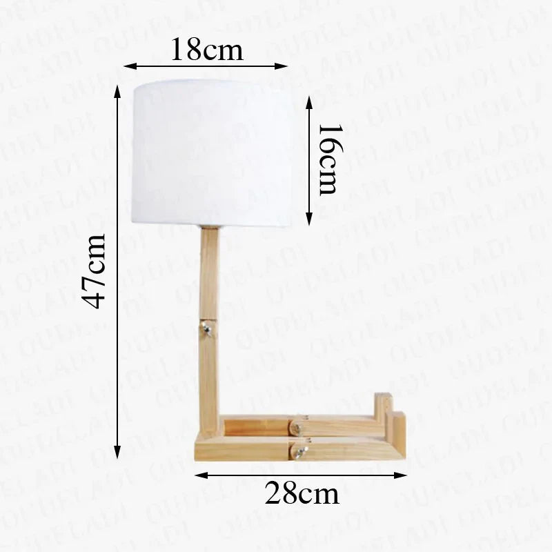 Luminária de Mesa ArtWood